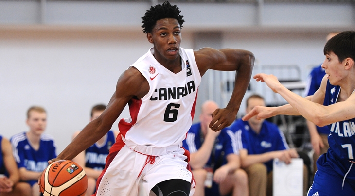 Five Canadians World Team 2017 Nike Hoop Summit - North Pole Hoops